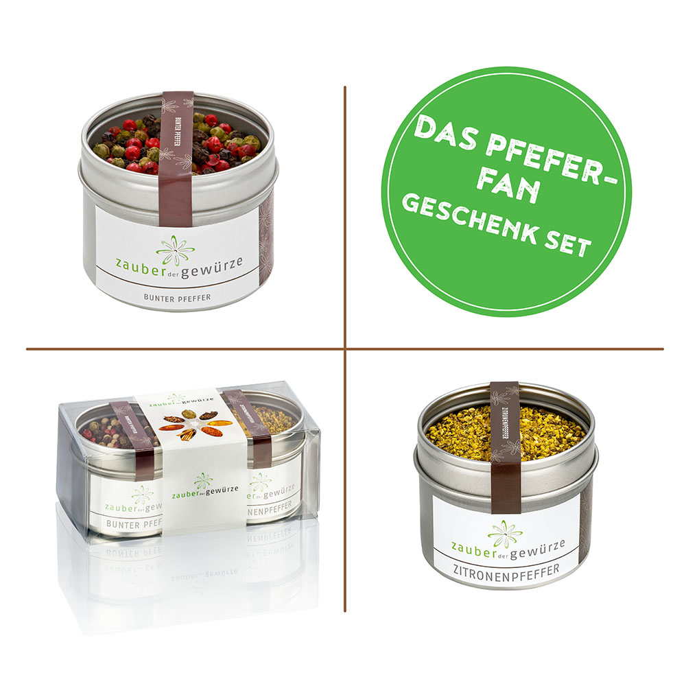 Das Pfeffer-Fan Geschenkset