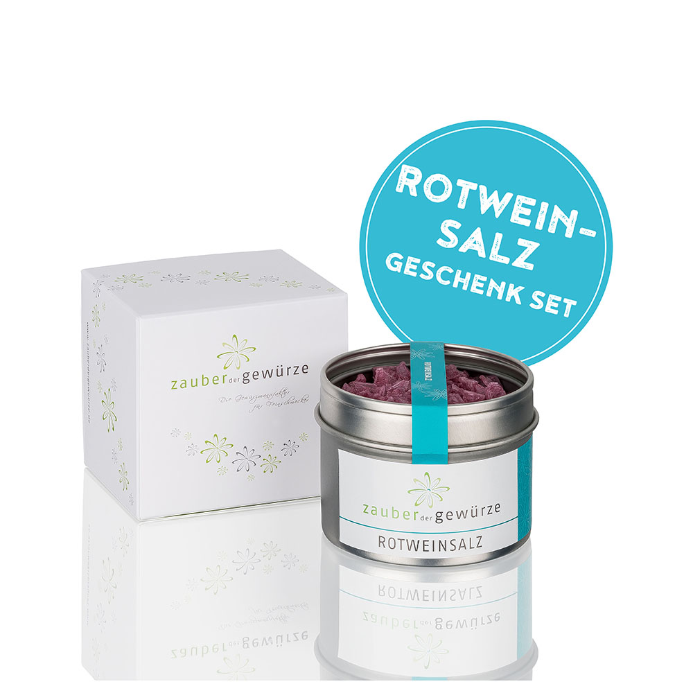Rotweinsalz 1-er Geschenkbox