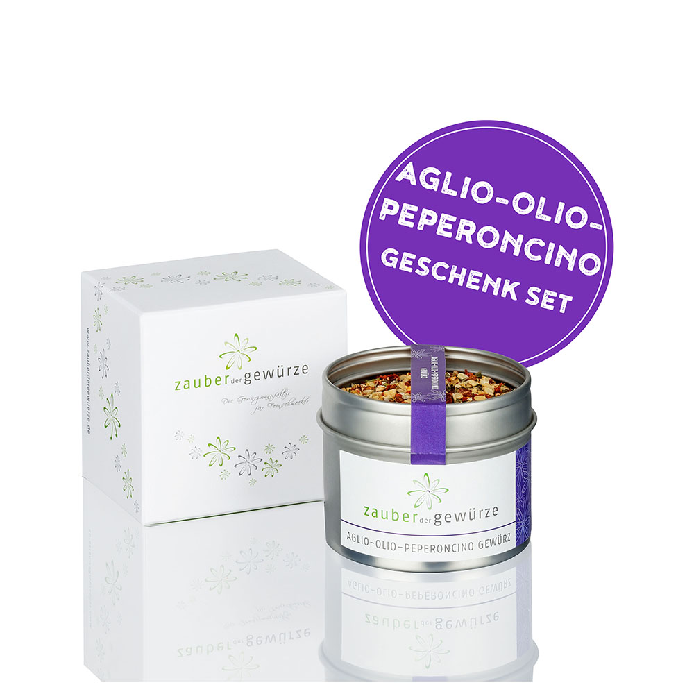 Aglio-Olio-Peperoncino Gewürz 1-er Geschenkbox