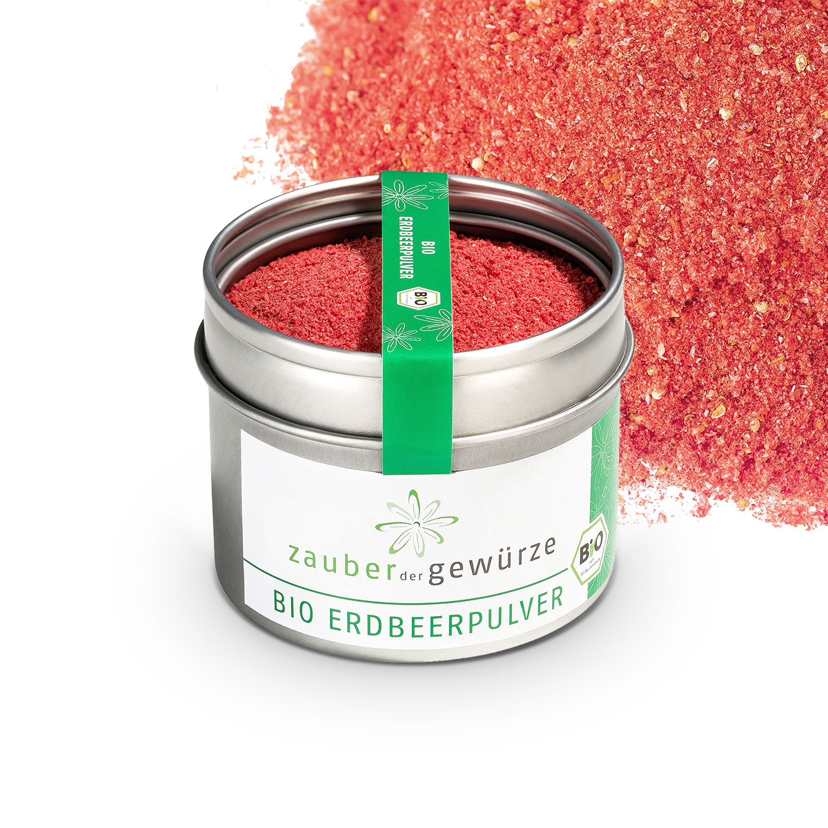 Bio Erdbeerpulver