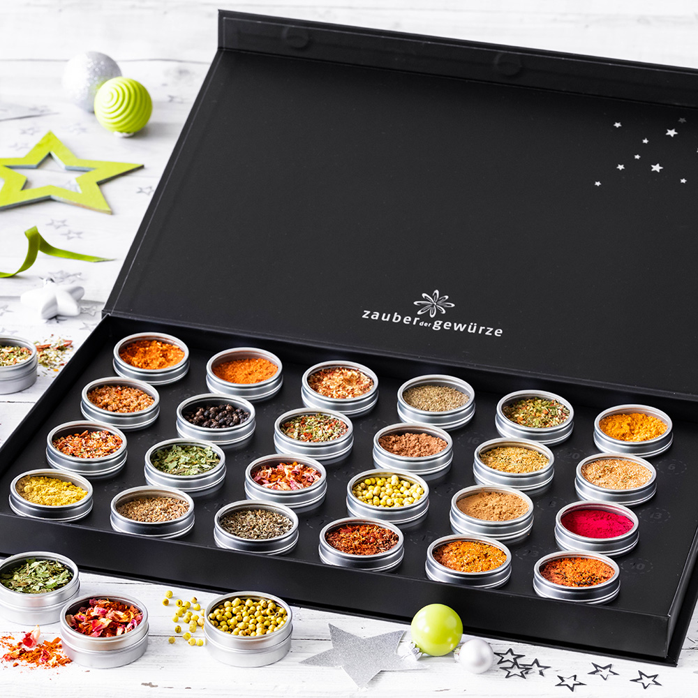 Gewürz Adventskalender & Tee & Gewürz Adventskalender im Set