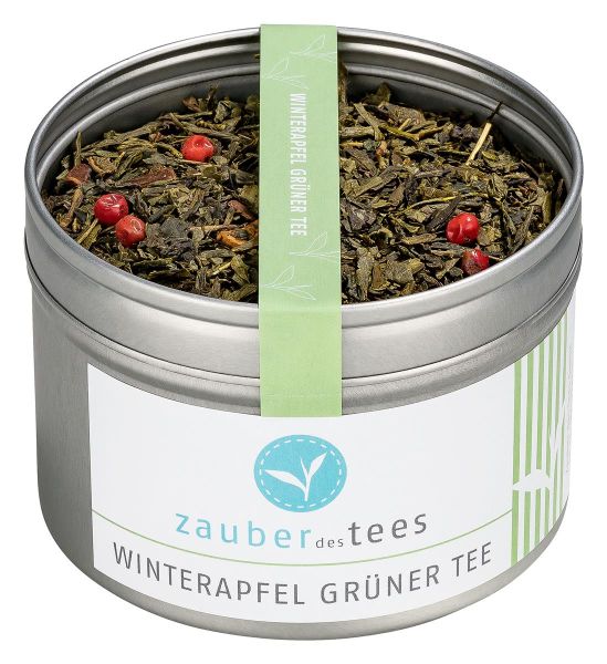 Grüner Tee Winterapfel